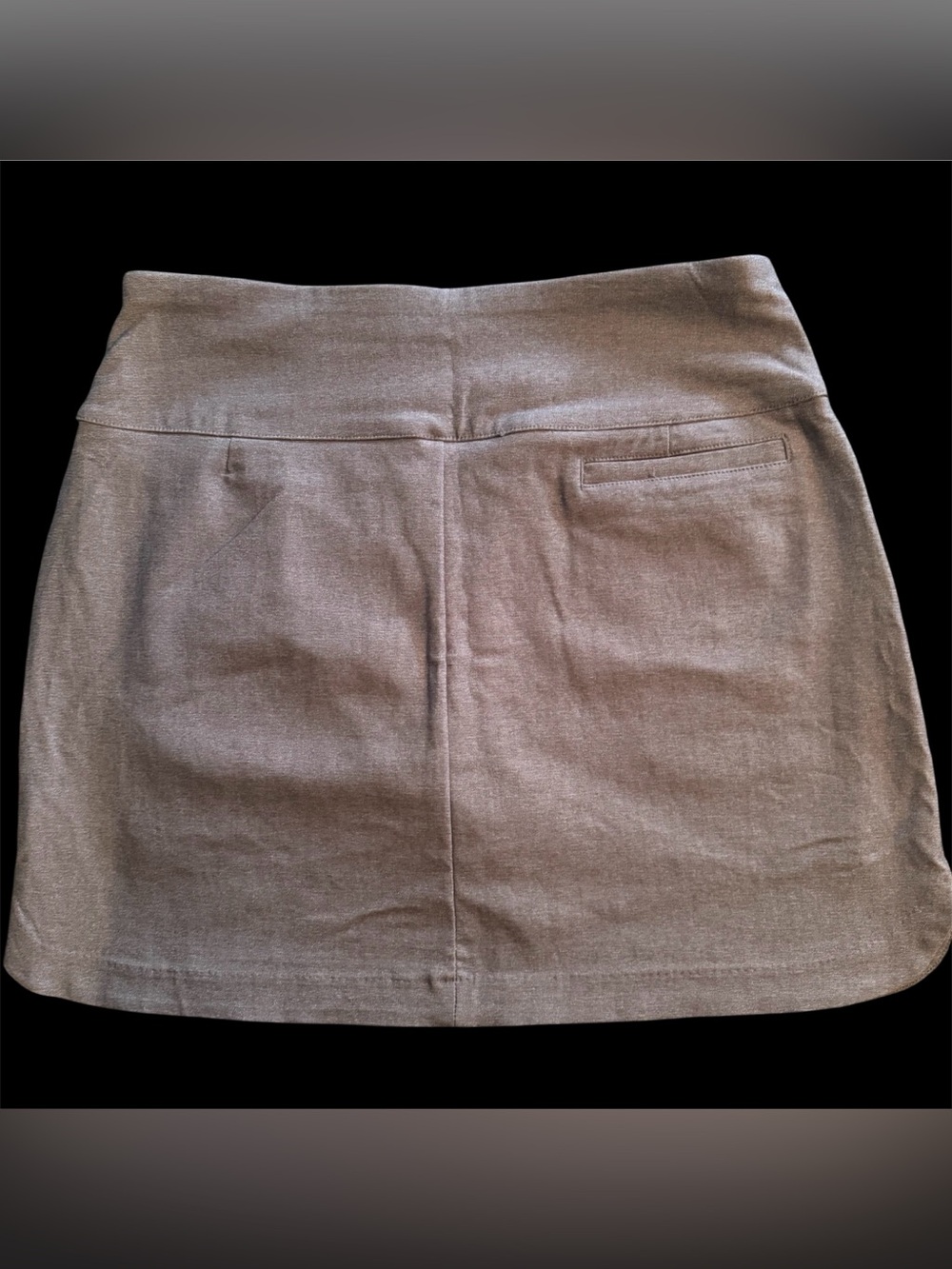 NWT Lady Hagen Light Heather Grey Tummy Control Skort Size L